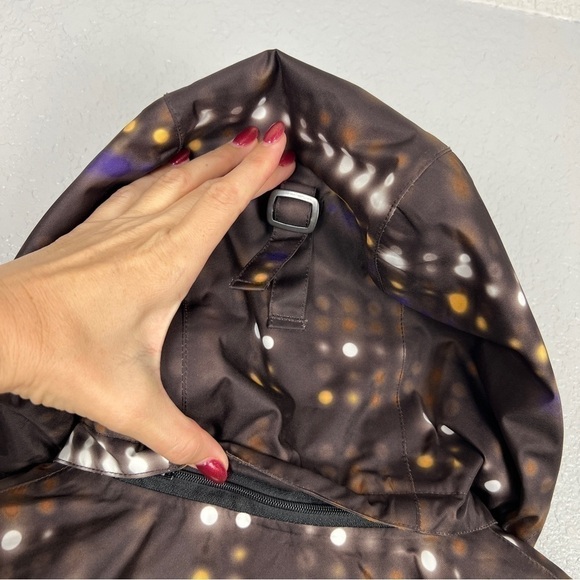 Orage Bianca Ski Jacket S - Snowboard, Winter, Brown, Purple, Snow, Gorpcore - Picture 8 of 14